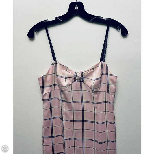 Dress Casual Midi By Urban Outfitters In Pink, Size: M