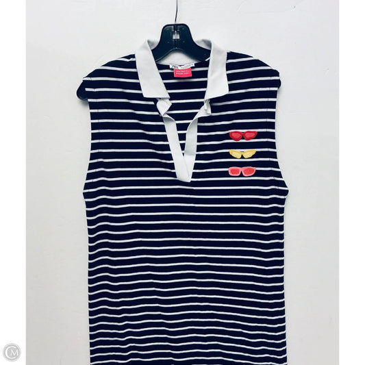 Dress Casual Short By Zara In Striped Pattern, Size: S