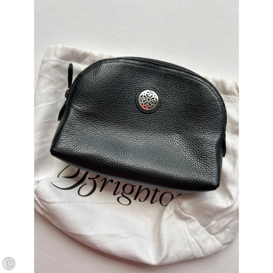 Makeup Bag Leather By Brighton, Size: Small