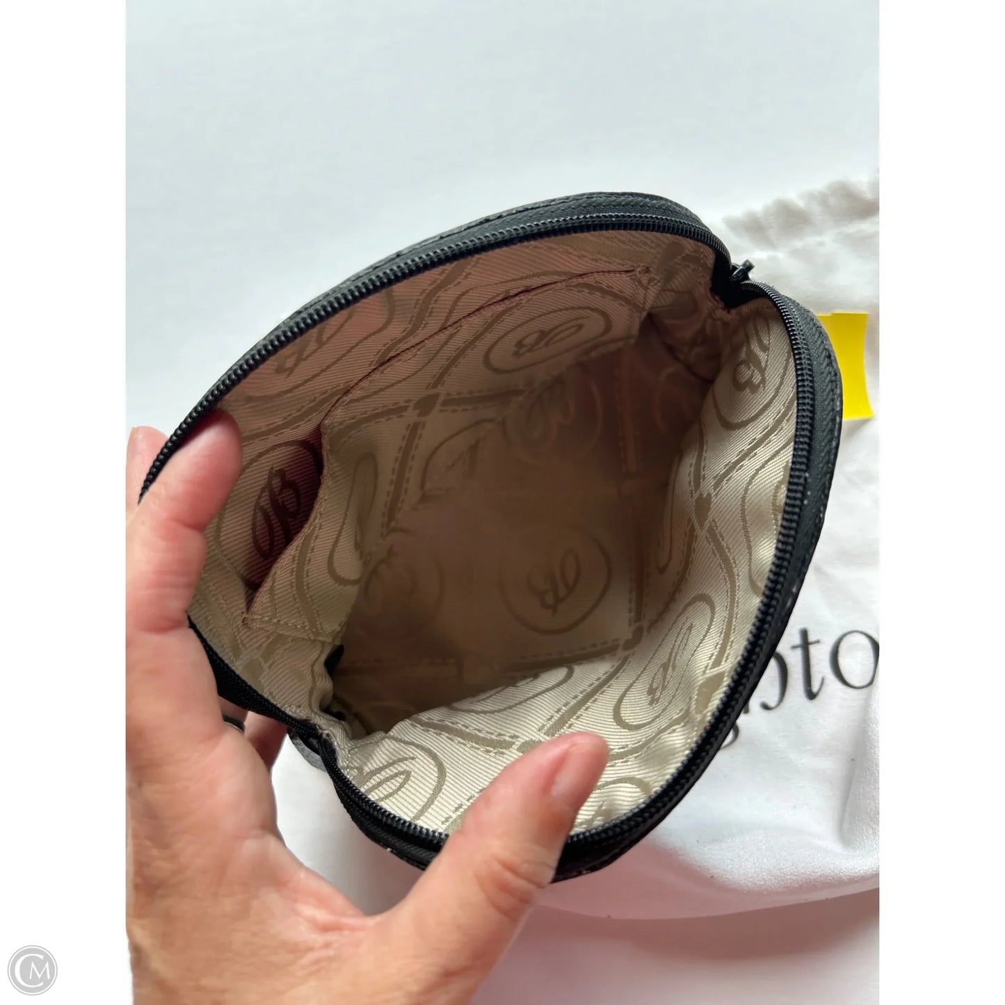 Makeup Bag Leather By Brighton, Size: Small