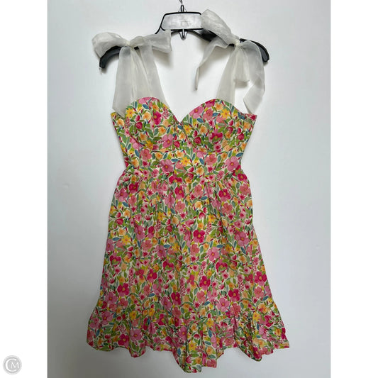Dress Casual Short By Geegee In Multi-colored, Size: S