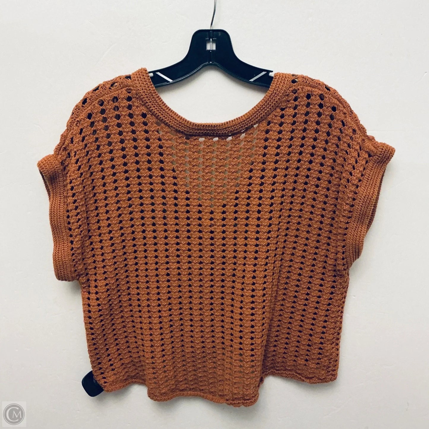 Top Sleeveless By Willow & Root In Orange, Size: L