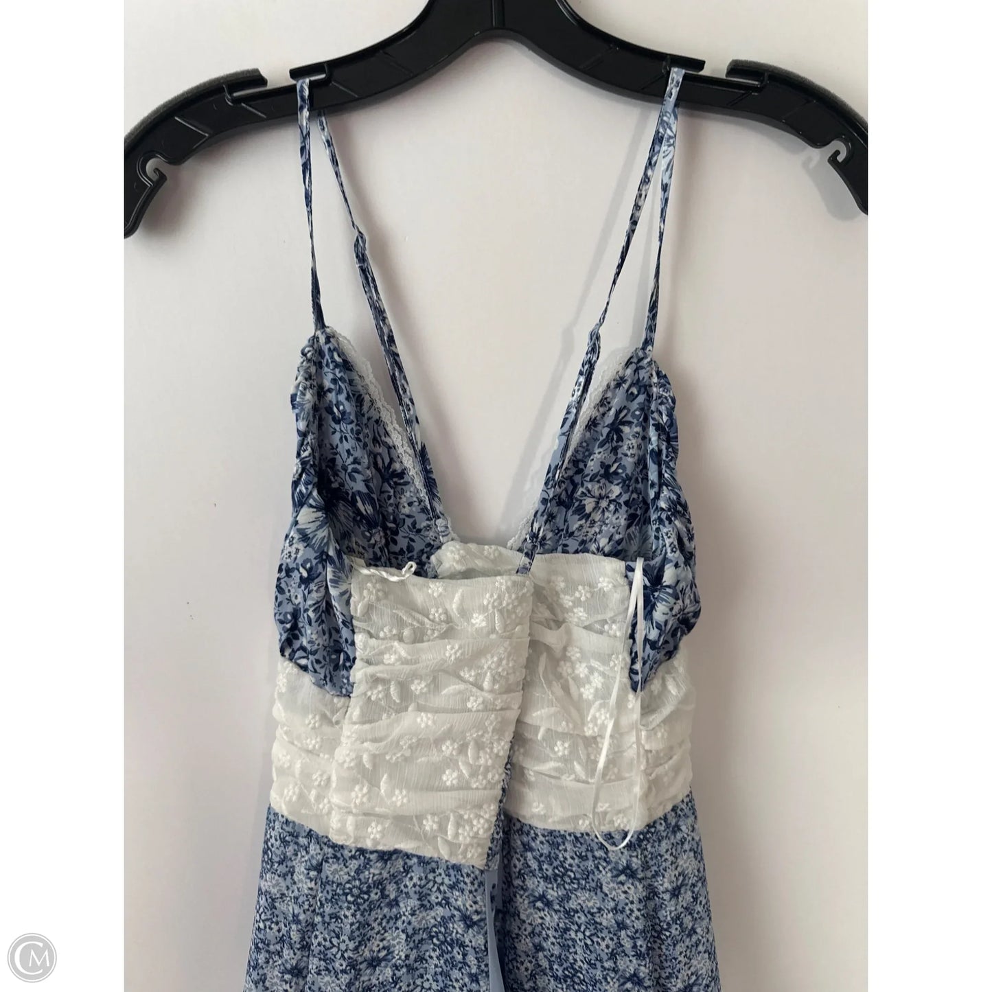 Dress Casual Maxi By Altard State In Blue & White, Size: M