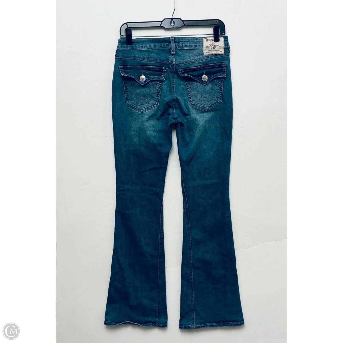 Jeans Boot Cut By True Religion In Blue Denim, Size: 6