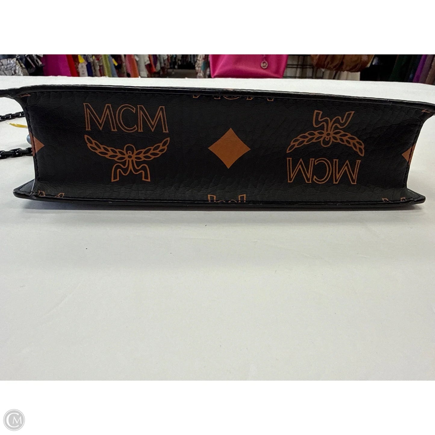 Wristlet Luxury Designer By Mcm, Size: Medium