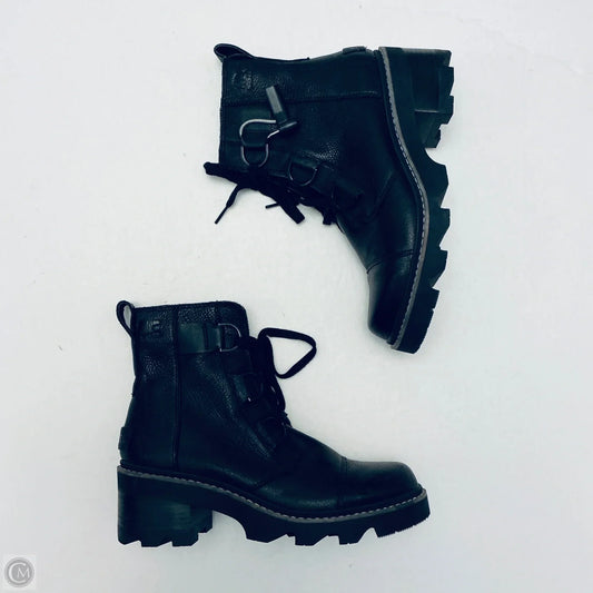 Boots Ankle Heels By Sorel In Black, Size: 9.5