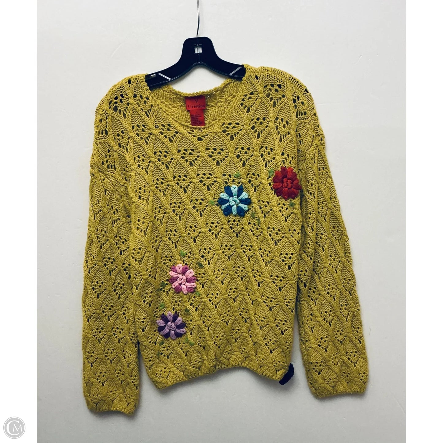 Sweater By Cristina In Green, Size: S