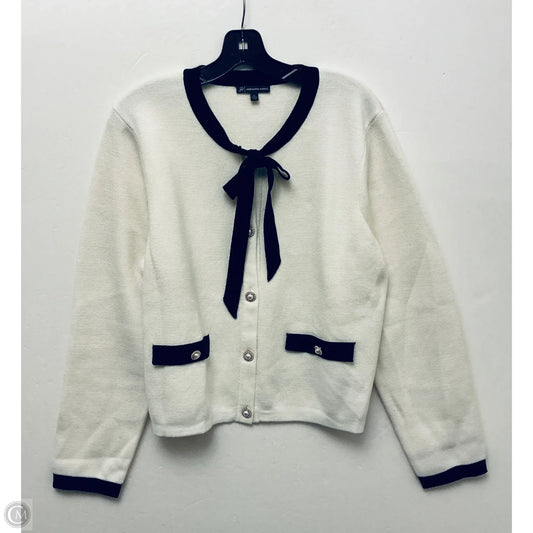 Sweater By Adrianna Papell In Cream, Size: Xl