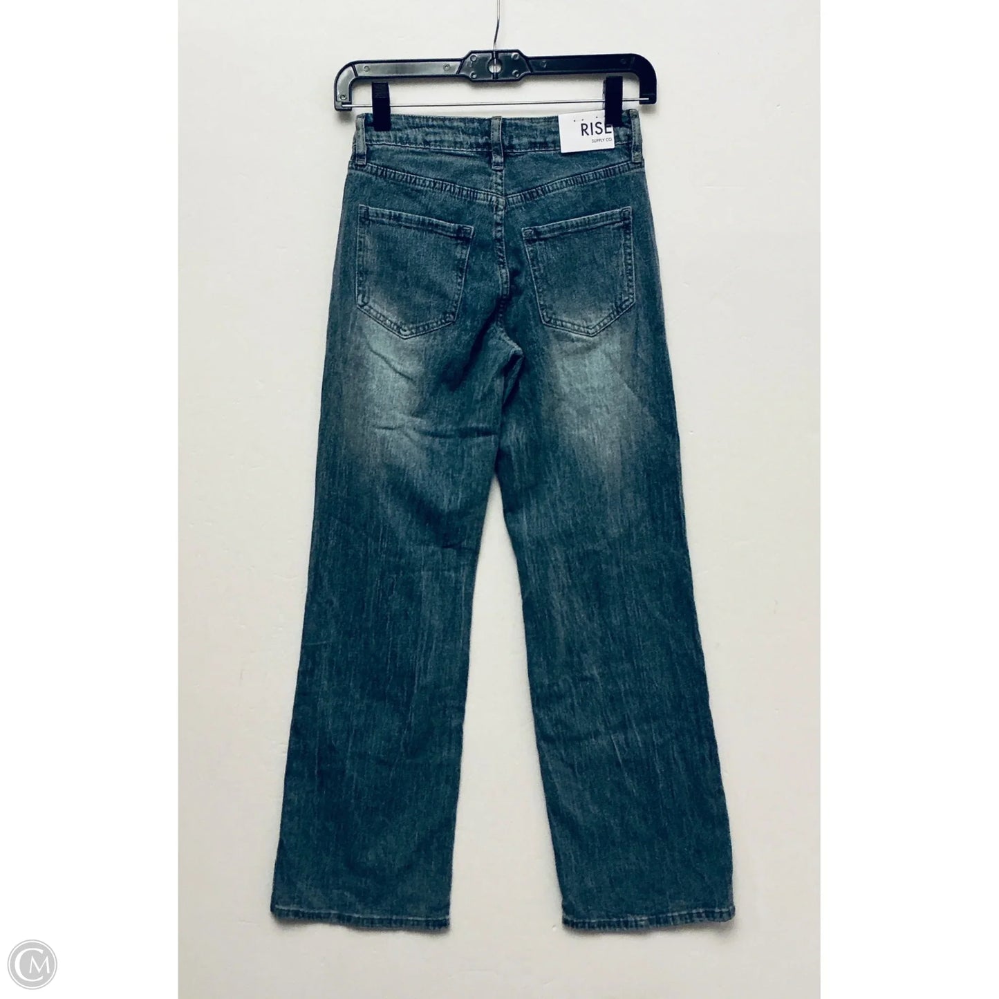 Jeans Wide Leg By Cme In Blue Denim, Size: 0