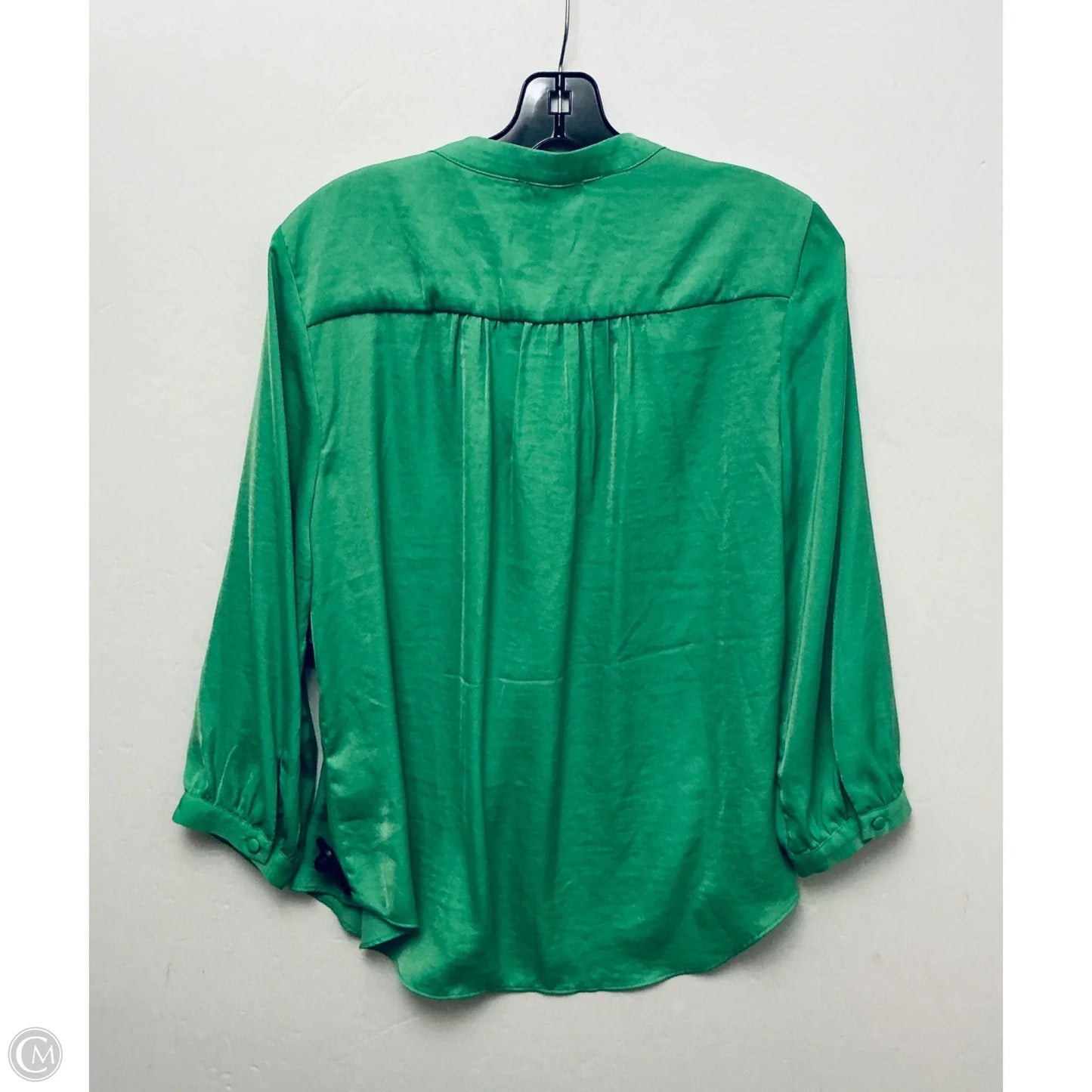 Top Long Sleeve By Vince Camuto In Green, Size: M