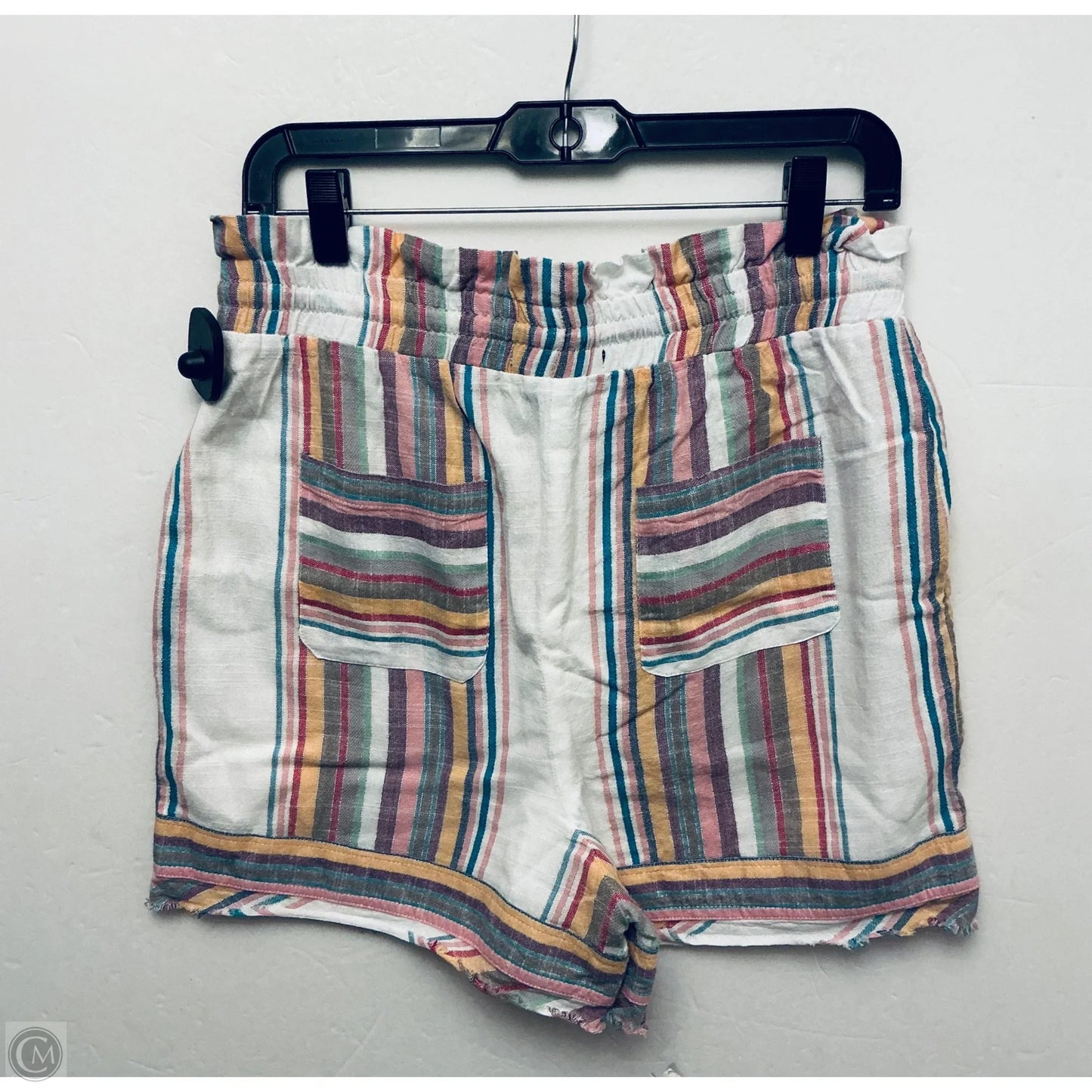 Shorts By Versona In Striped Pattern, Size: M