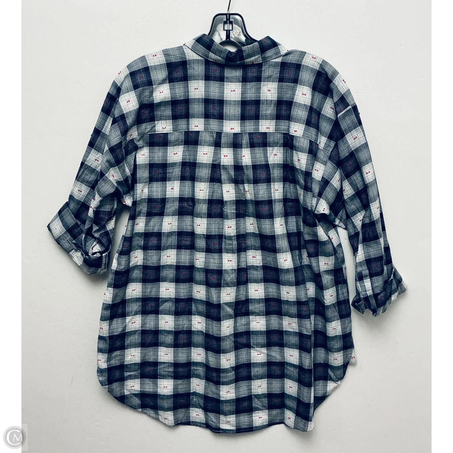 Top Long Sleeve By Loft In Blue, Size: M
