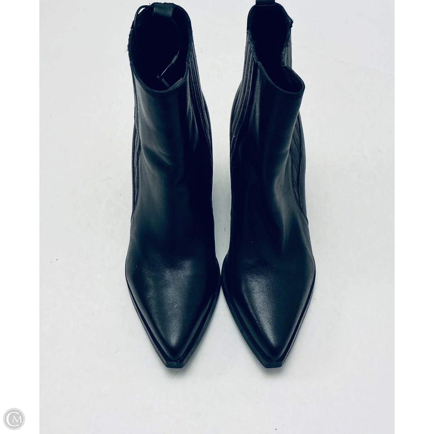 Boots Ankle Heels By Marc Fisher In Black, Size: 7
