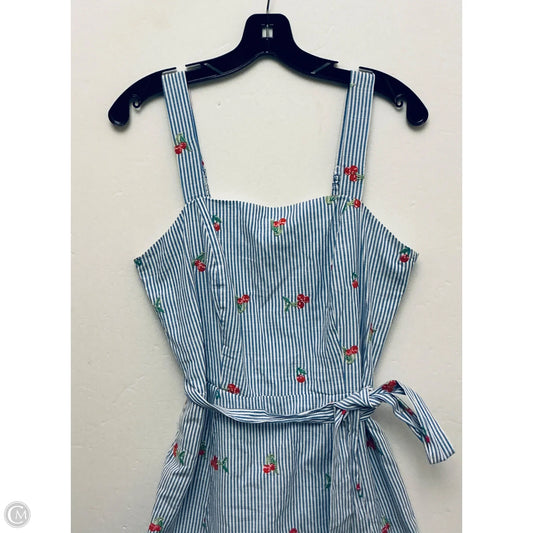 Dress Casual Short By Draper James In Striped Pattern, Size: M