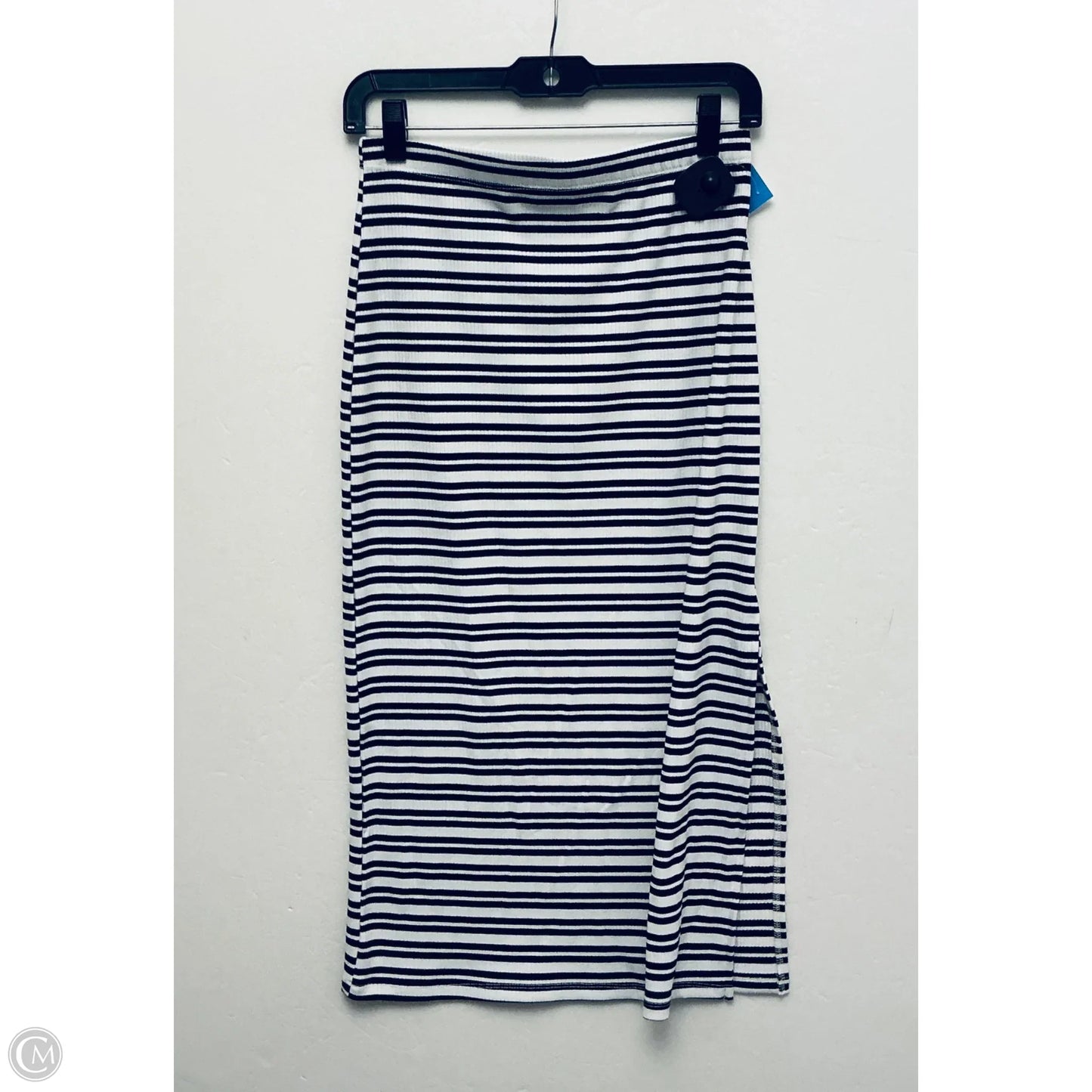 Skirt Midi By No Comment In Striped Pattern, Size: M