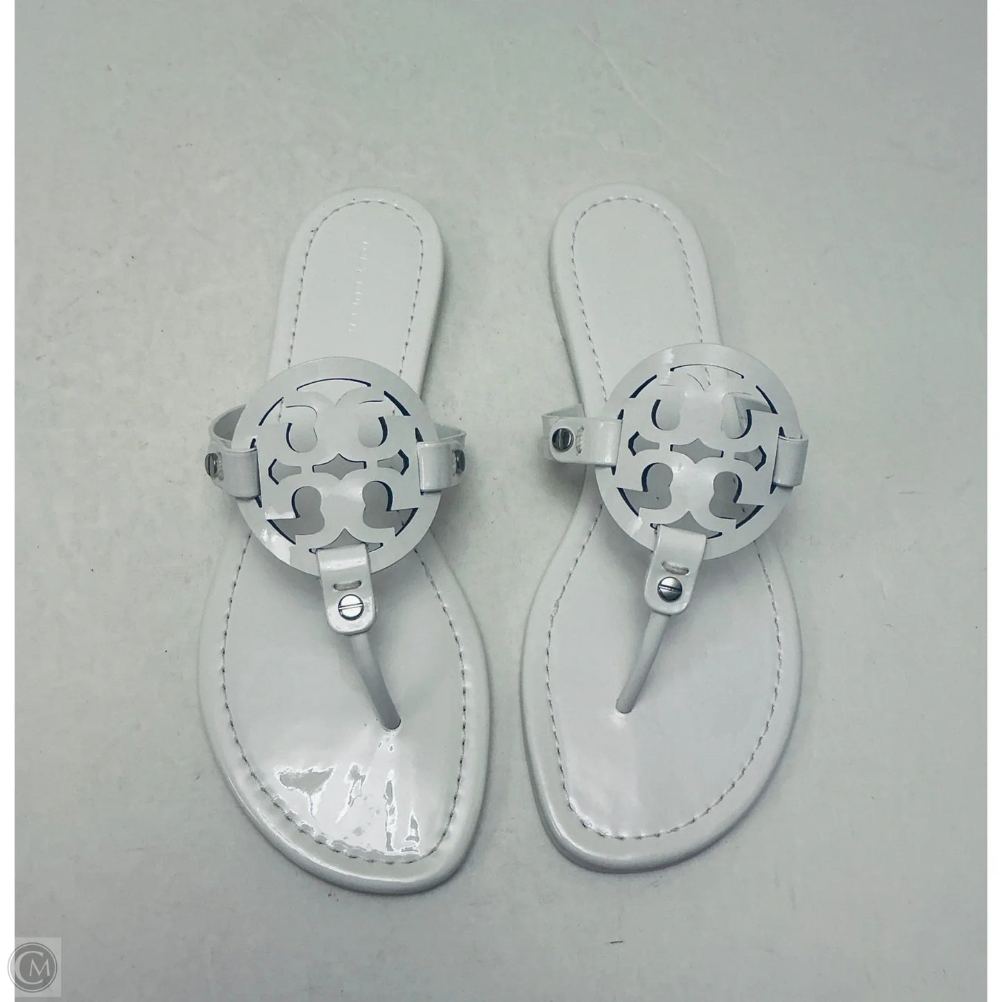 Sandals Designer By Tory Burch In White, Size: 9