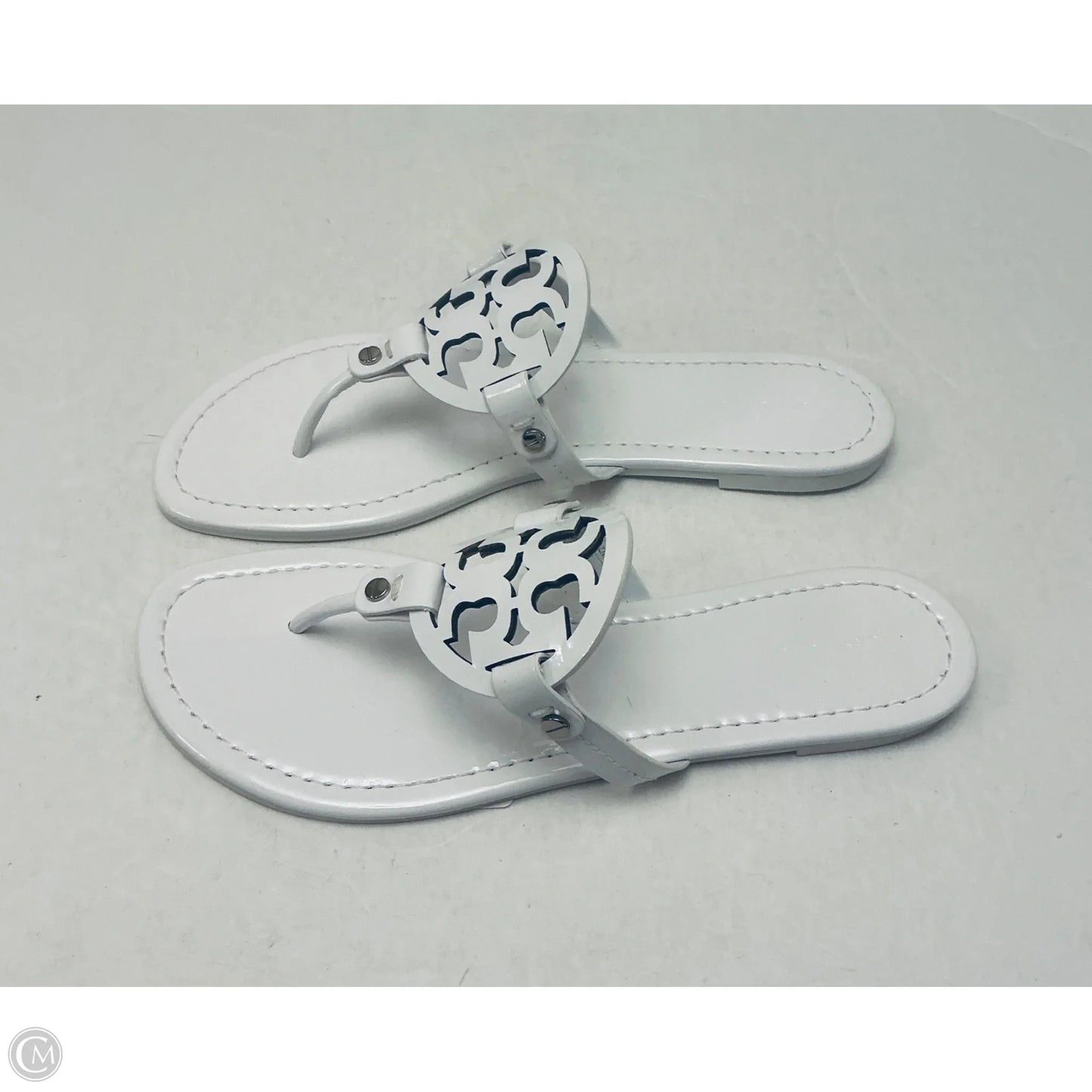 Sandals Designer By Tory Burch In White, Size: 9