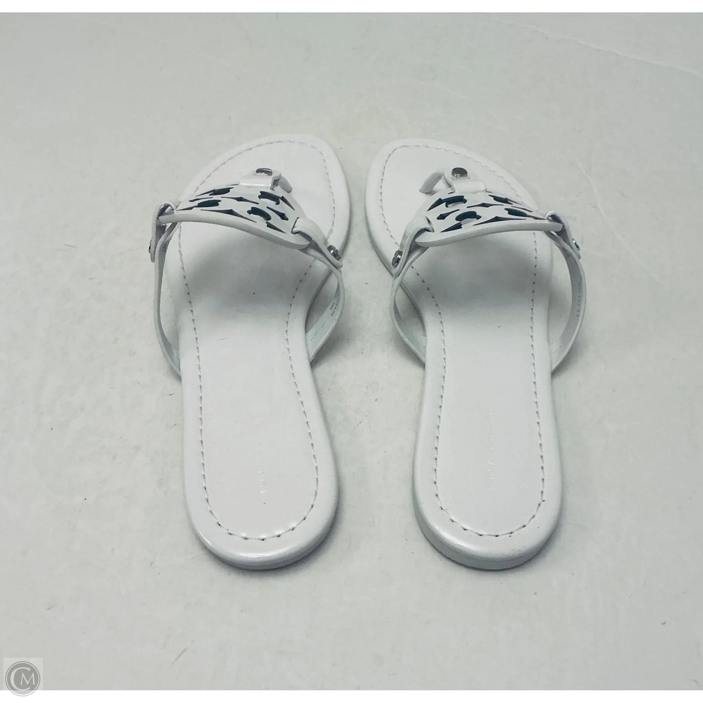 Sandals Designer By Tory Burch In White, Size: 9