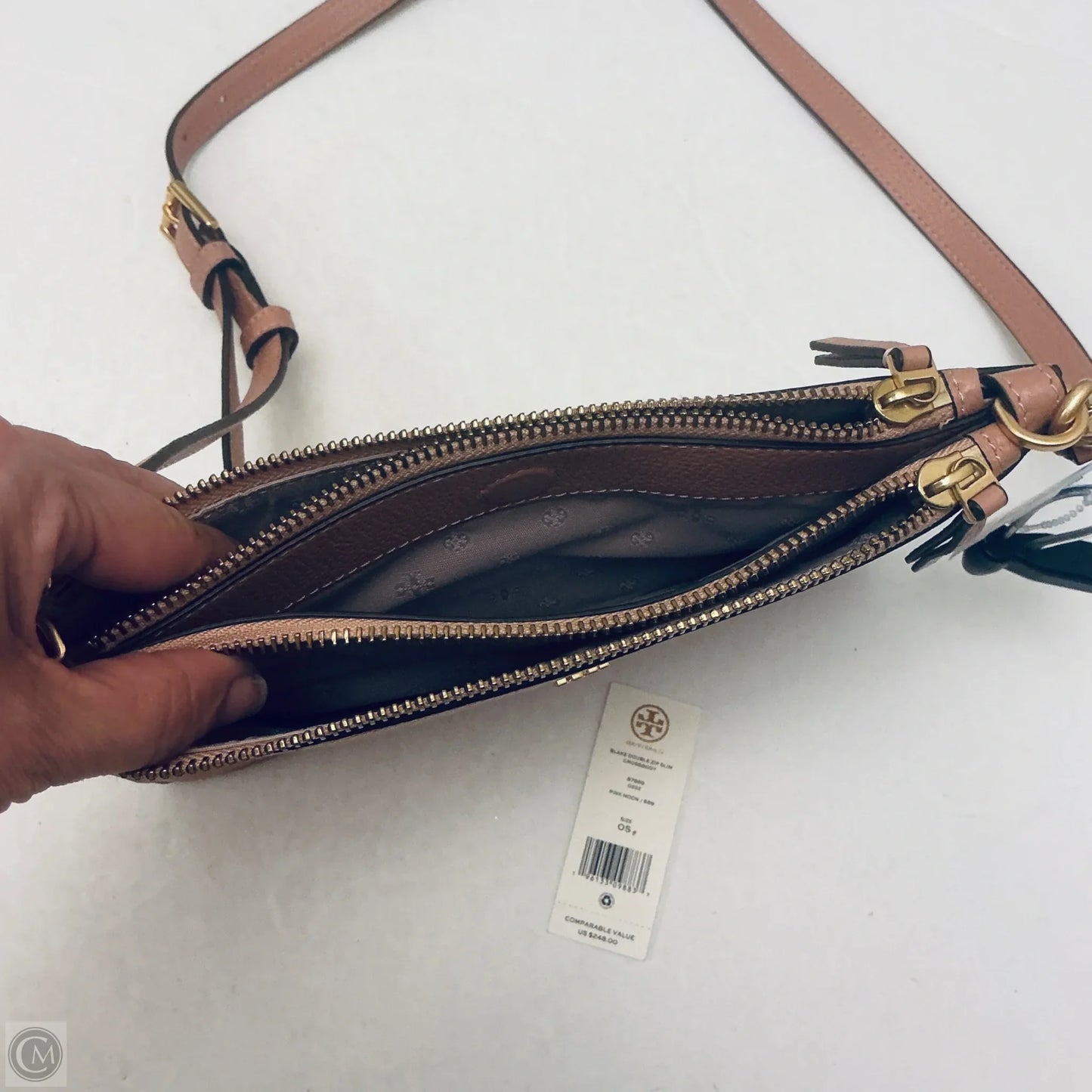 Crossbody Designer By Tory Burch, Size: Small