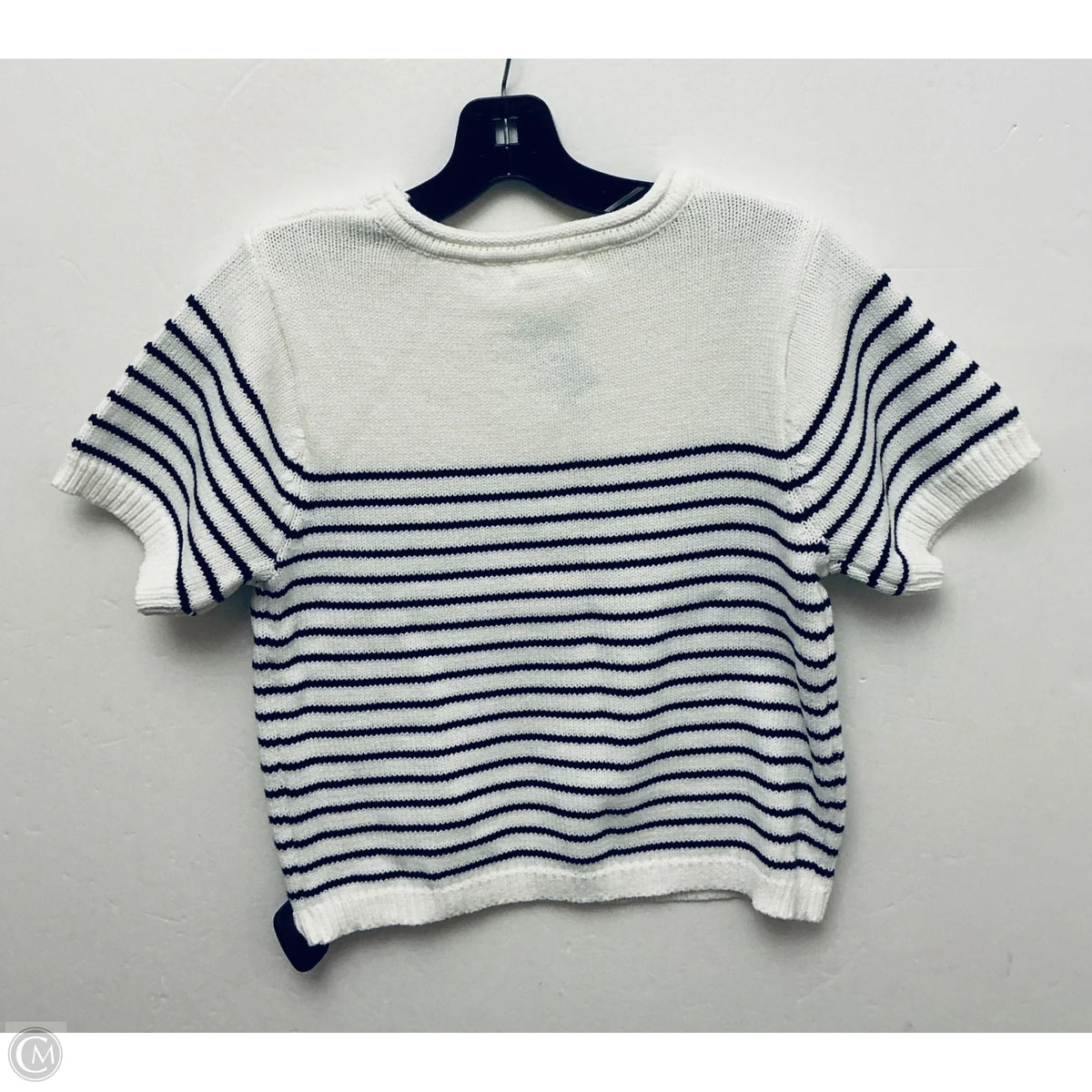 Sweater By Moon And Madison In Striped Pattern, Size: S