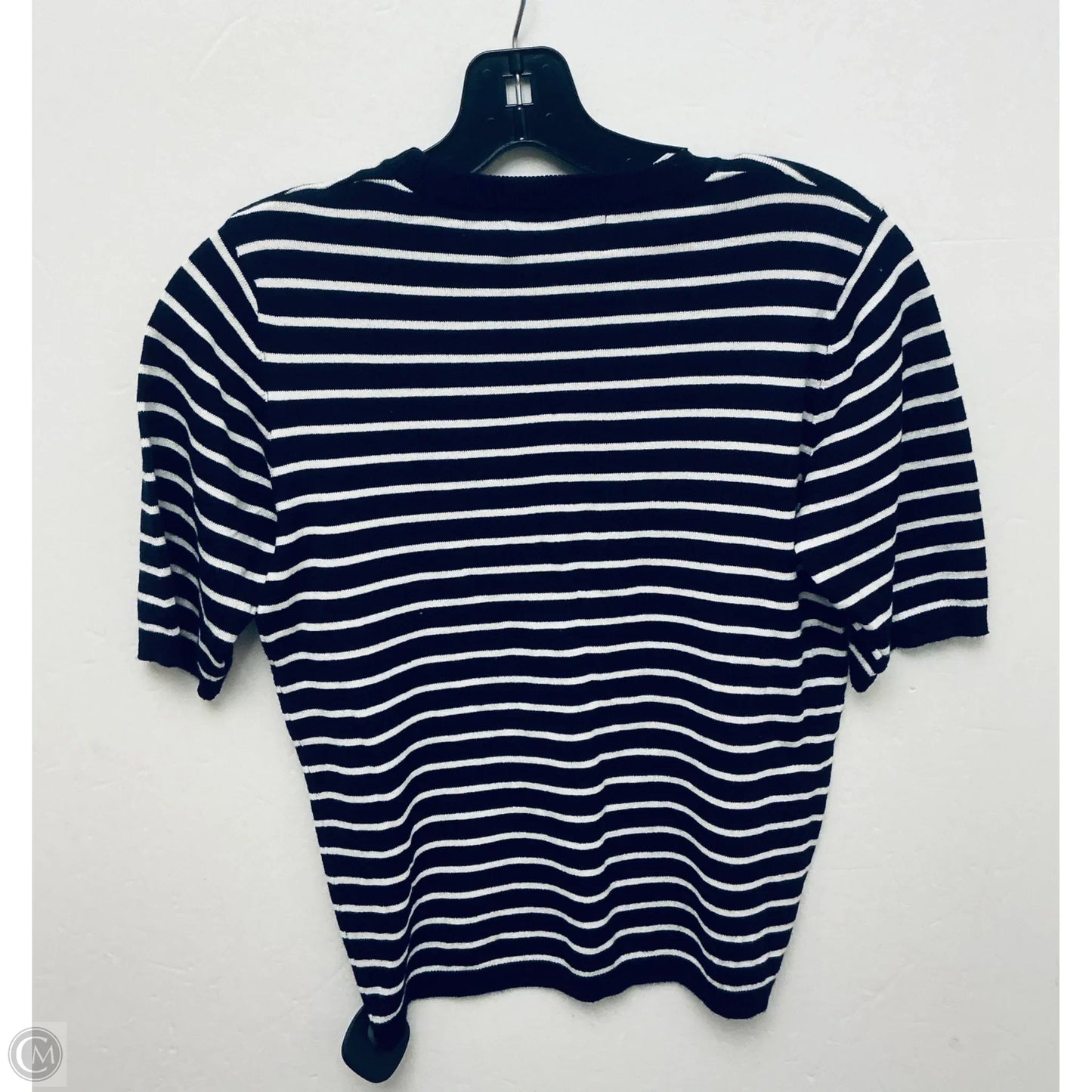 Top Short Sleeve By Truth In Striped Pattern, Size: S