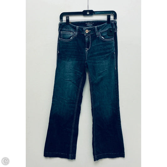 Jeans Boot Cut By Ariat In Blue Denim, Size: 6