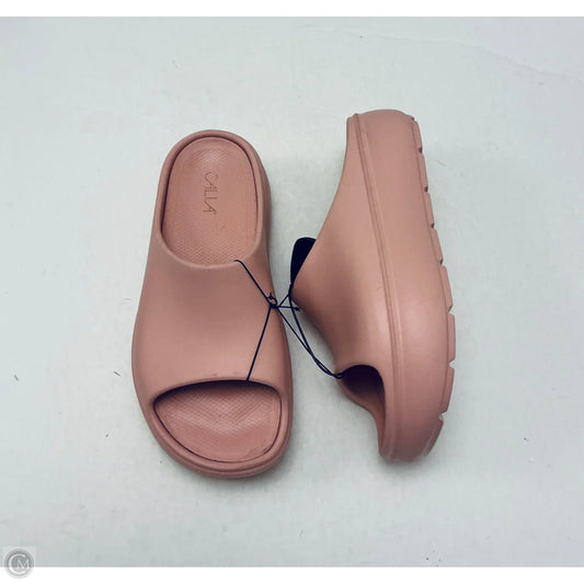Sandals Flats By Calia In Pink, Size: 9