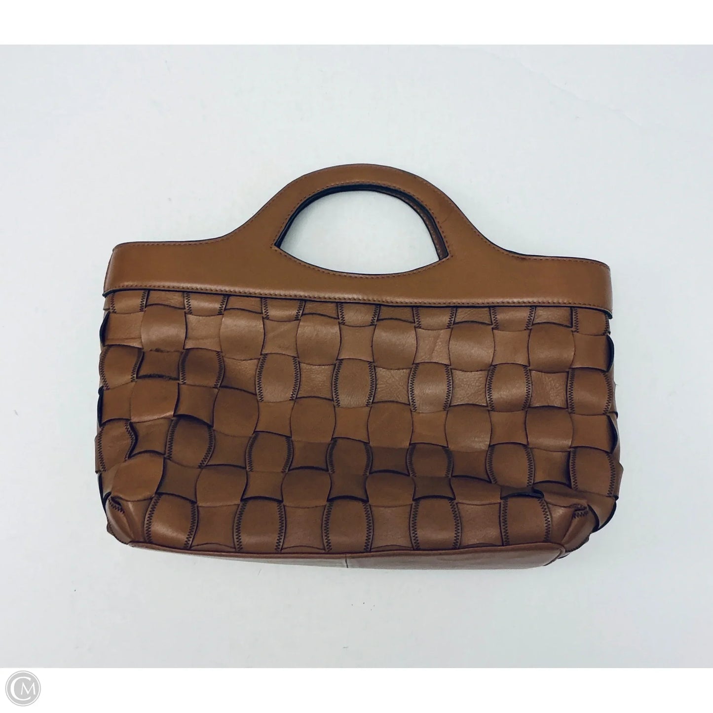 Handbag Leather By Clothes Mentor, Size: Large