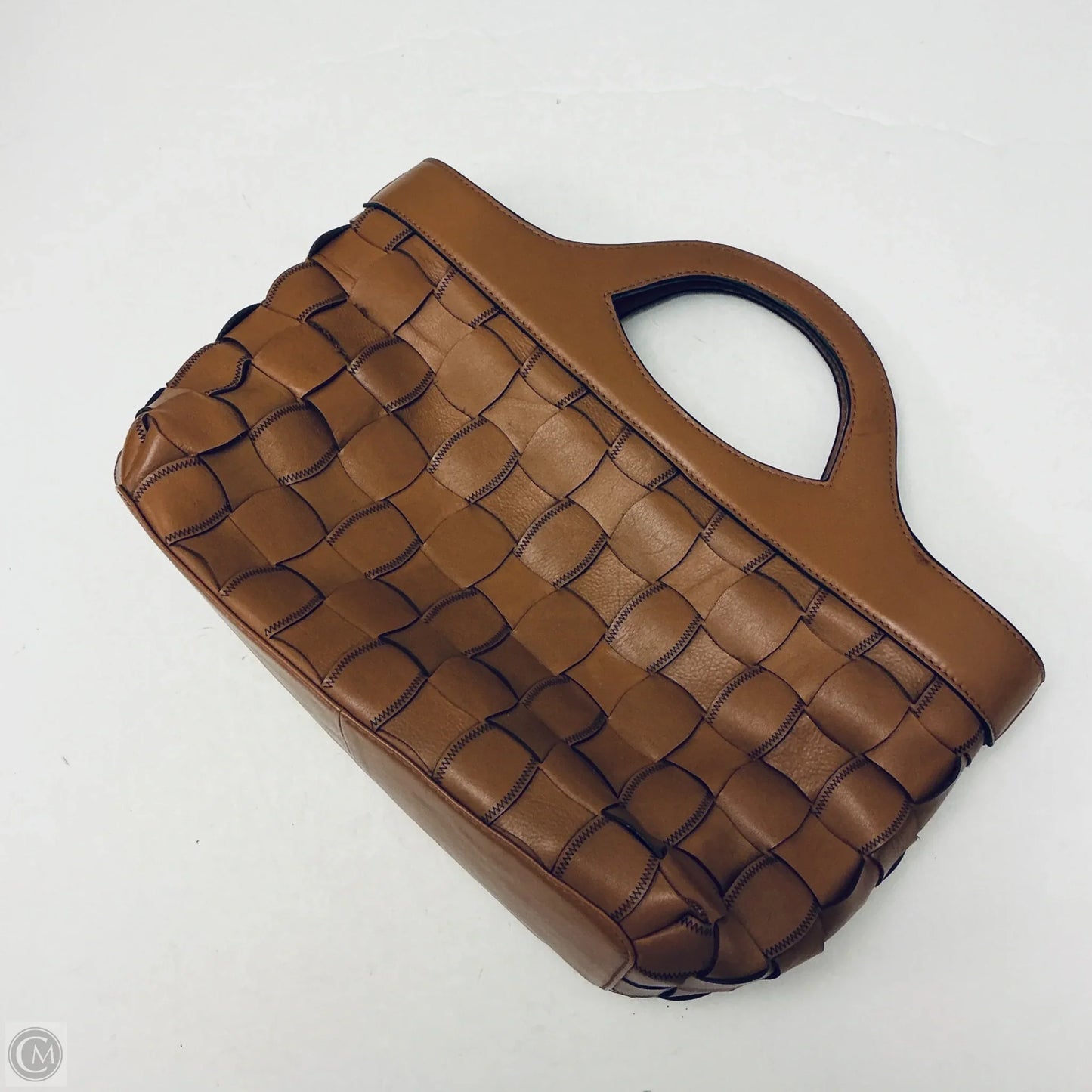 Handbag Leather By Clothes Mentor, Size: Large