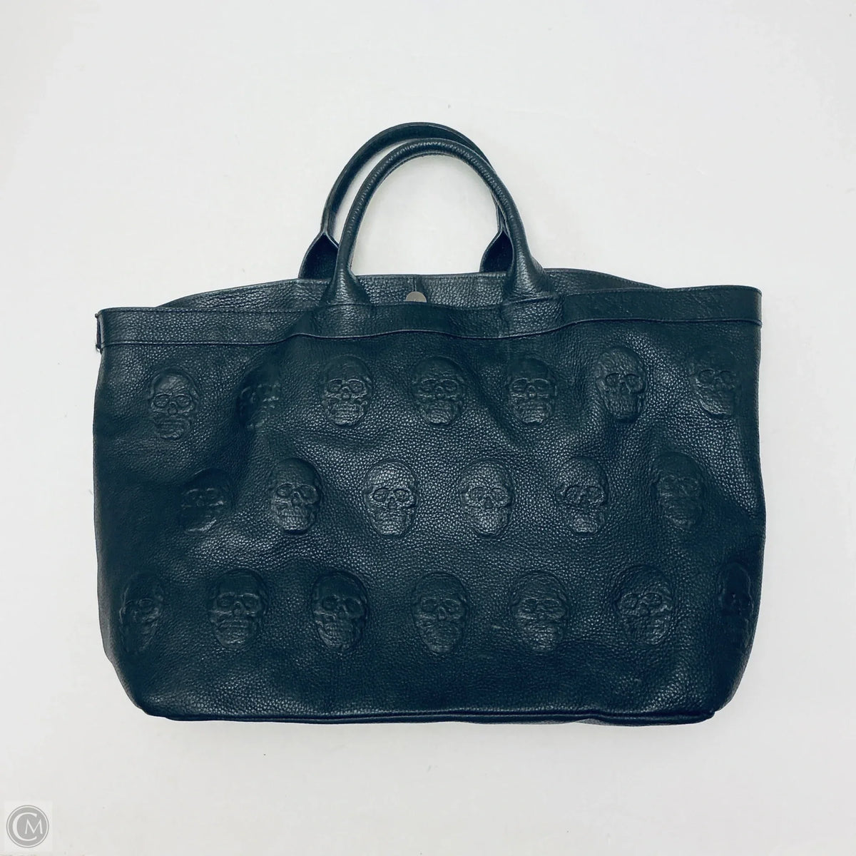 Tote Leather By Cma, Size: Large