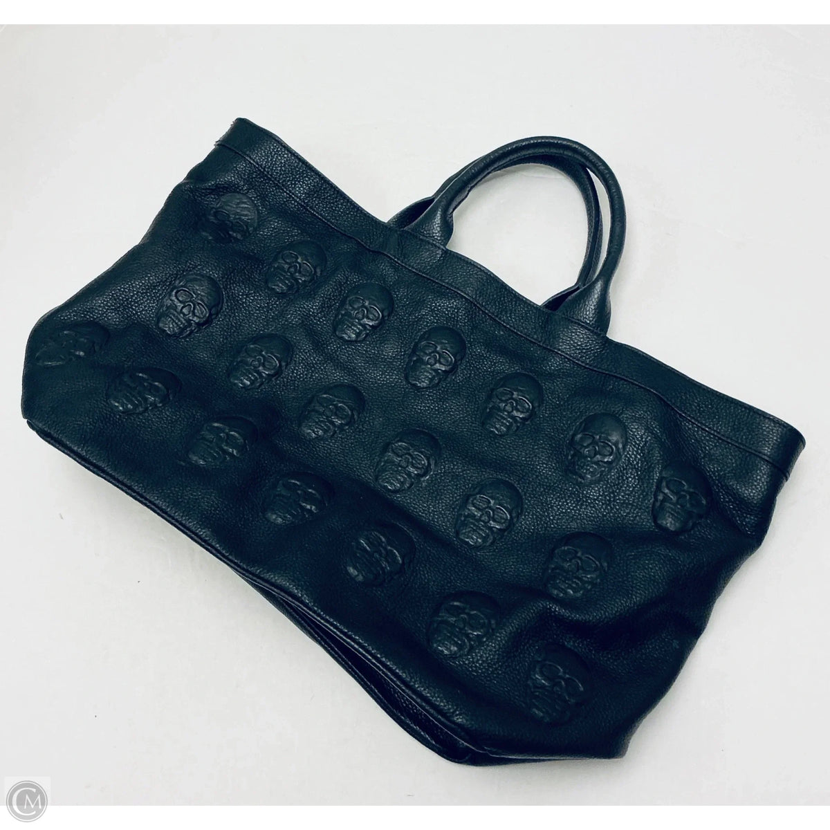 Tote Leather By Cma, Size: Large