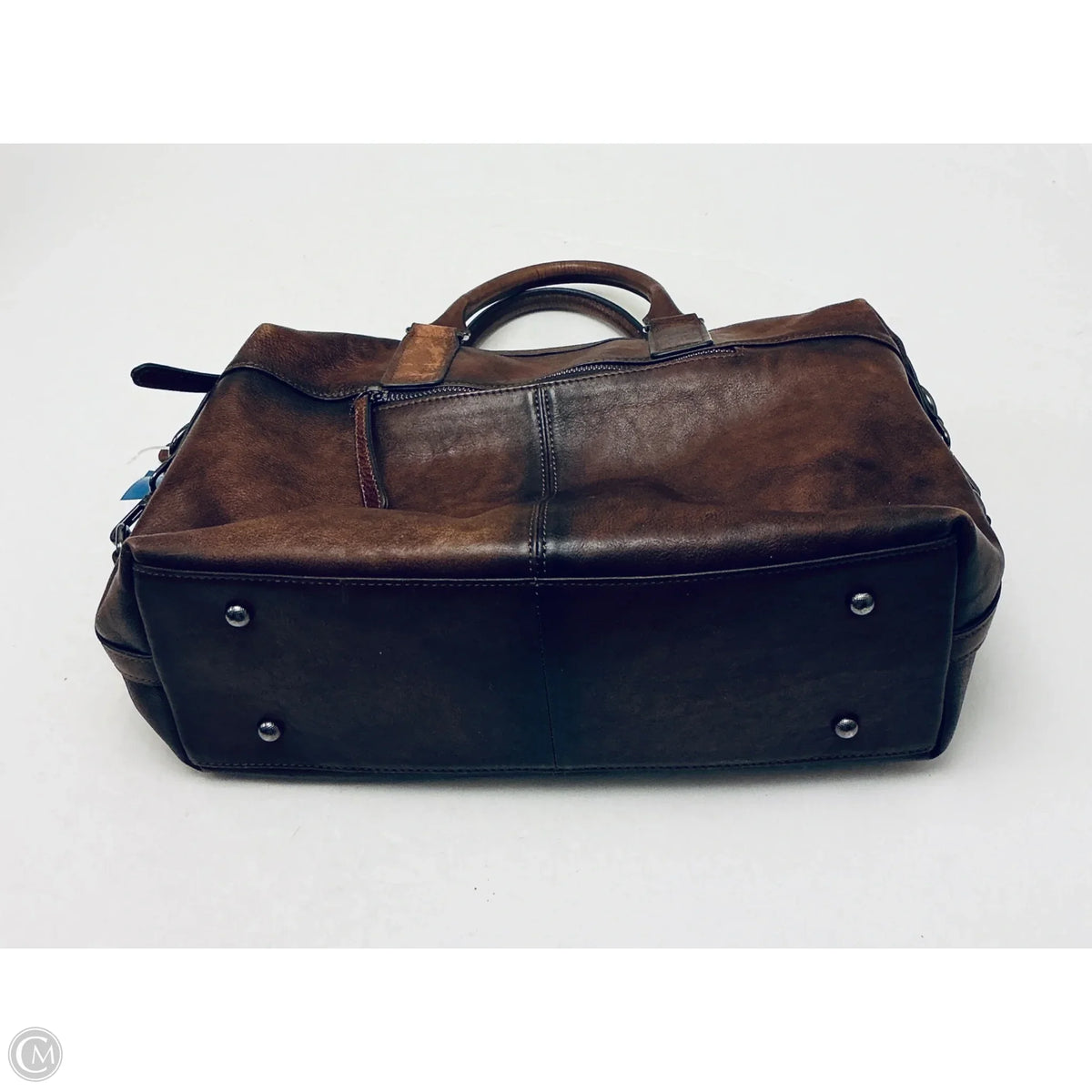 Handbag Leather By Cmb, Size: Large