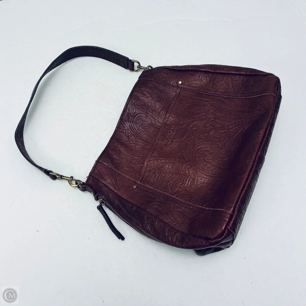 Handbag Leather By American Leather Co, Size: Medium