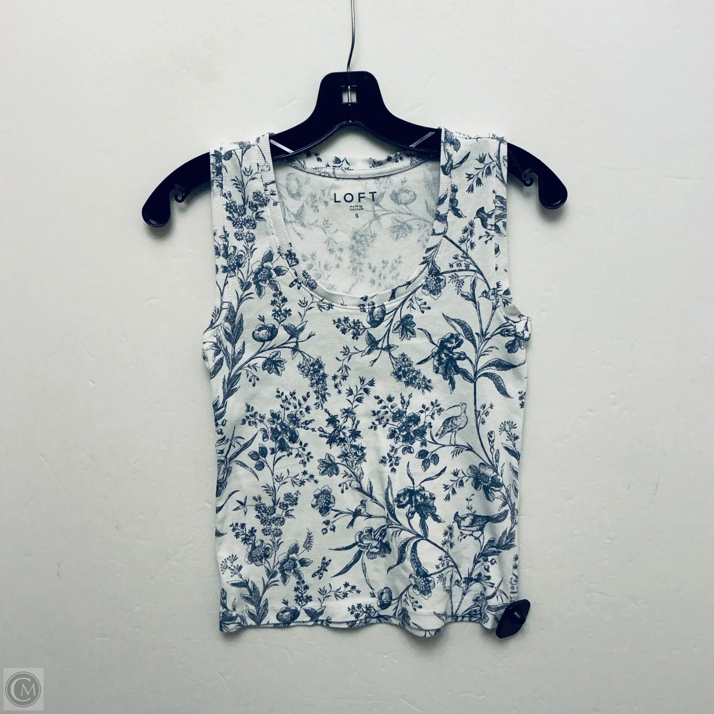 Top Sleeveless Basic By Loft In White, Size: S