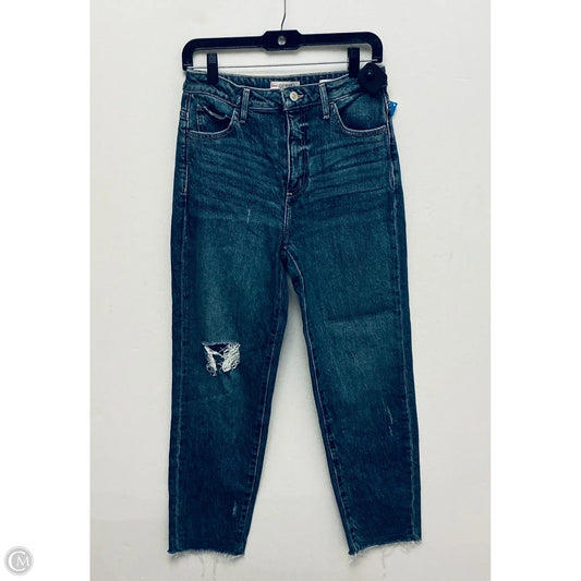 Jeans Boyfriend By Guess In Blue Denim, Size: 4