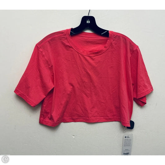 Athletic Top Short Sleeve By Clothes Mentor In Pink, Size: S