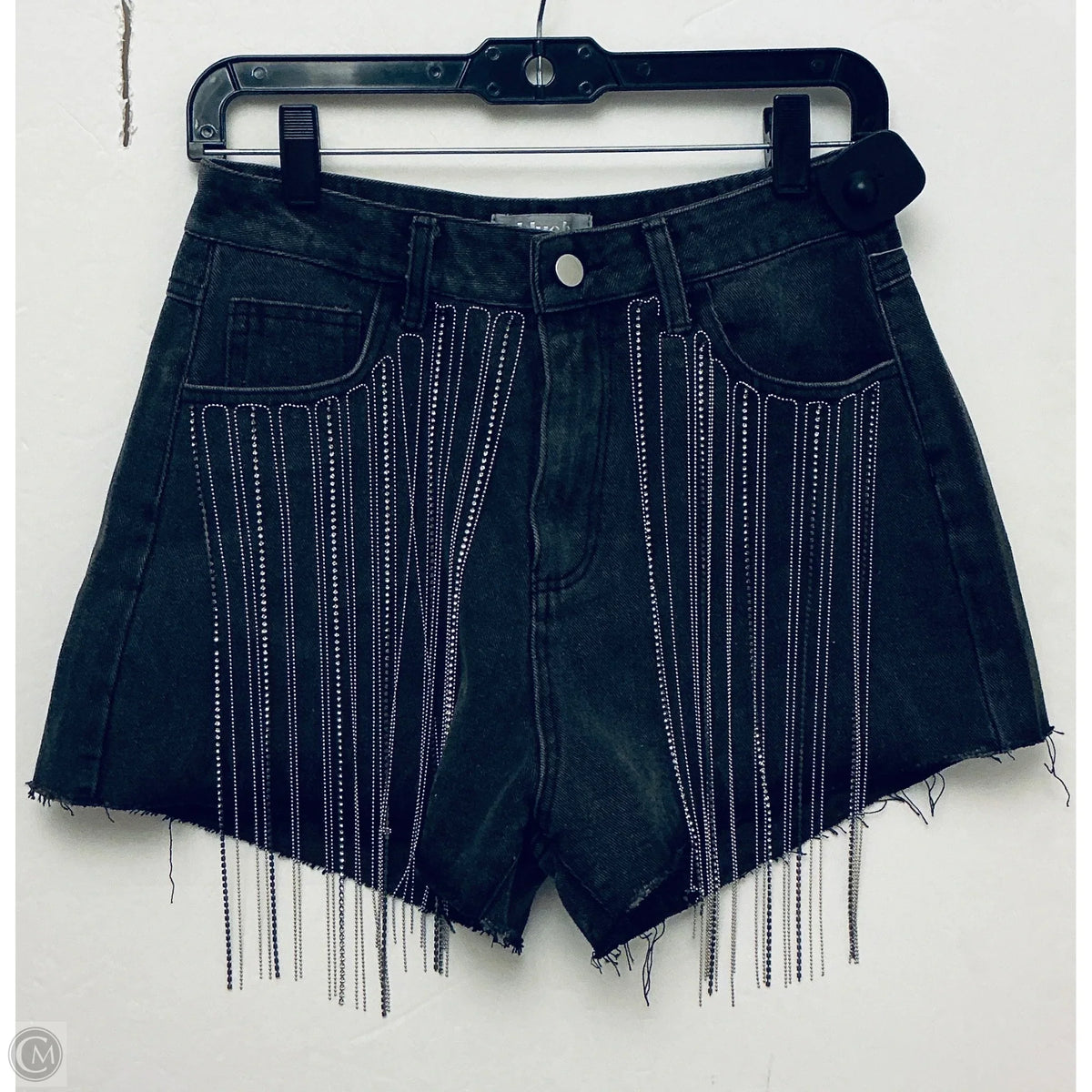 Shorts By Blue B In Black Denim, Size: S