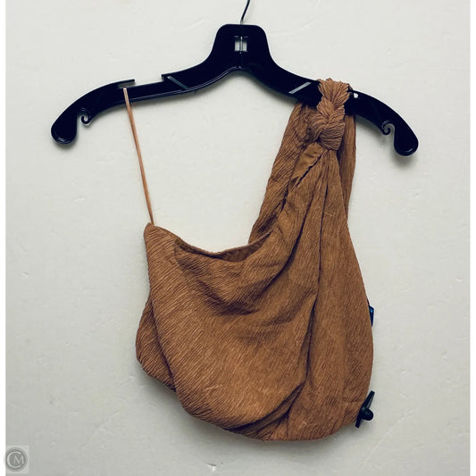 Top Sleeveless By Abercrombie And Fitch In Tan, Size: S