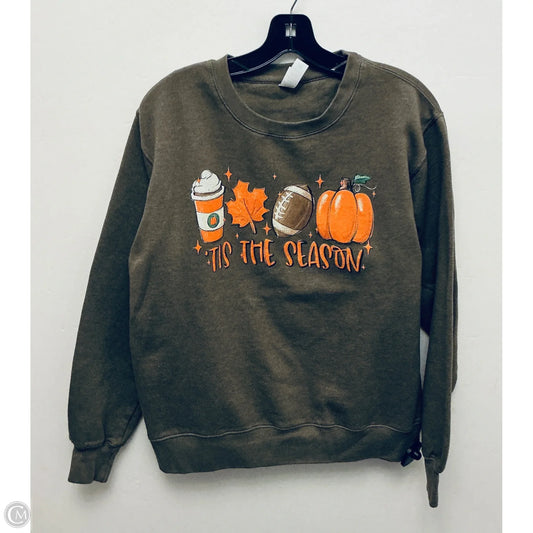 Sweatshirt Crewneck By Love In Faith In Green, Size: M