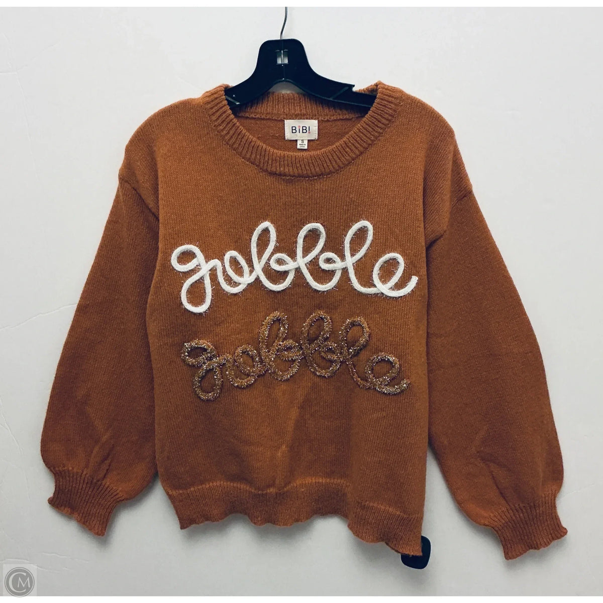 Sweater By Bibi In Orange, Size: S