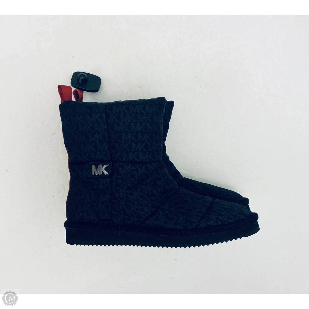 Boots Designer By Michael Kors In Black, Size: 8