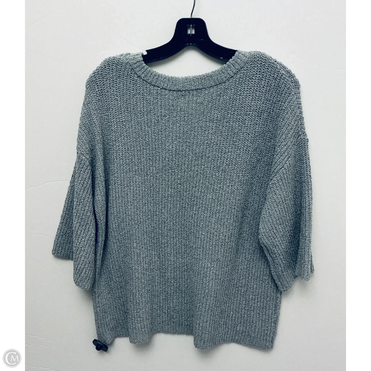 Top Short Sleeve By Pink Lily In Grey, Size: S