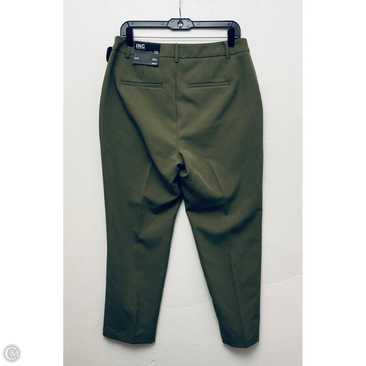 Pants Cropped By Inc In Green, Size: 10
