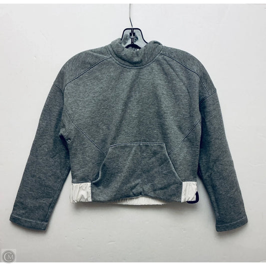 Athletic Sweatshirt Collar By Lululemon In Grey, Size: S