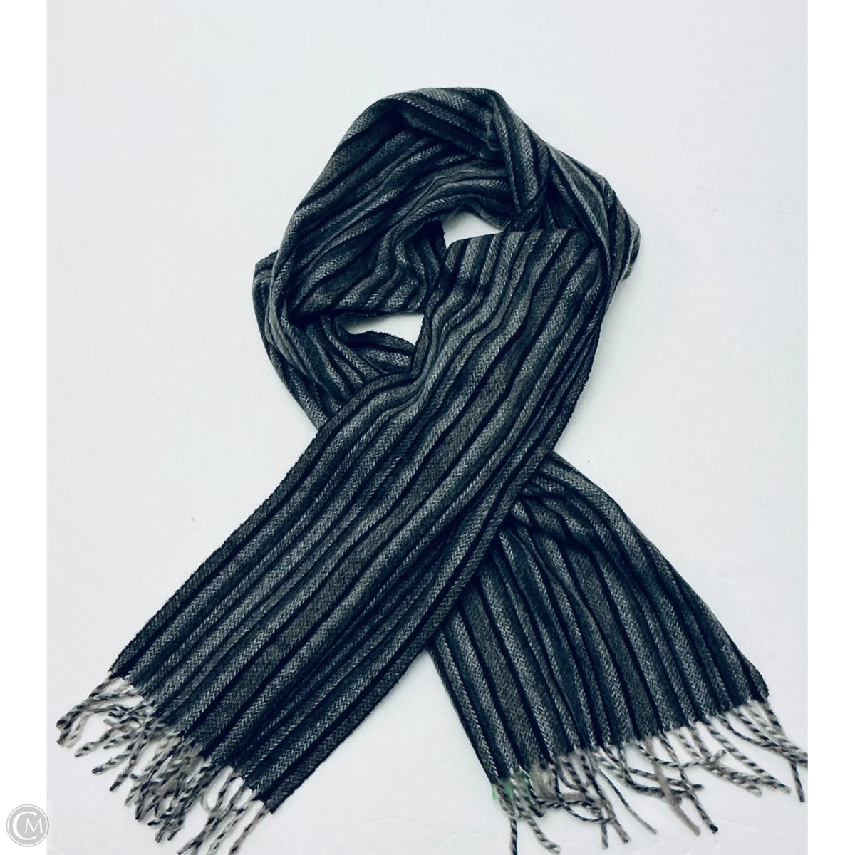 Scarf Winter By Clothes Mentor In Grey