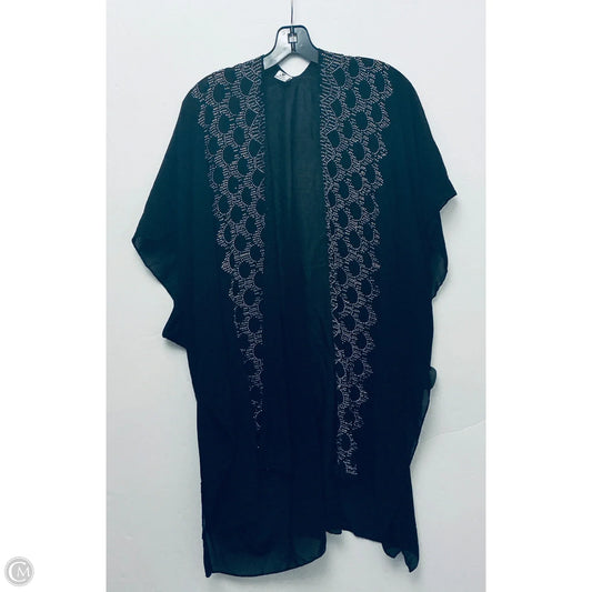 Kimono By Jessica Mcclintok In Black, Size: Osfm