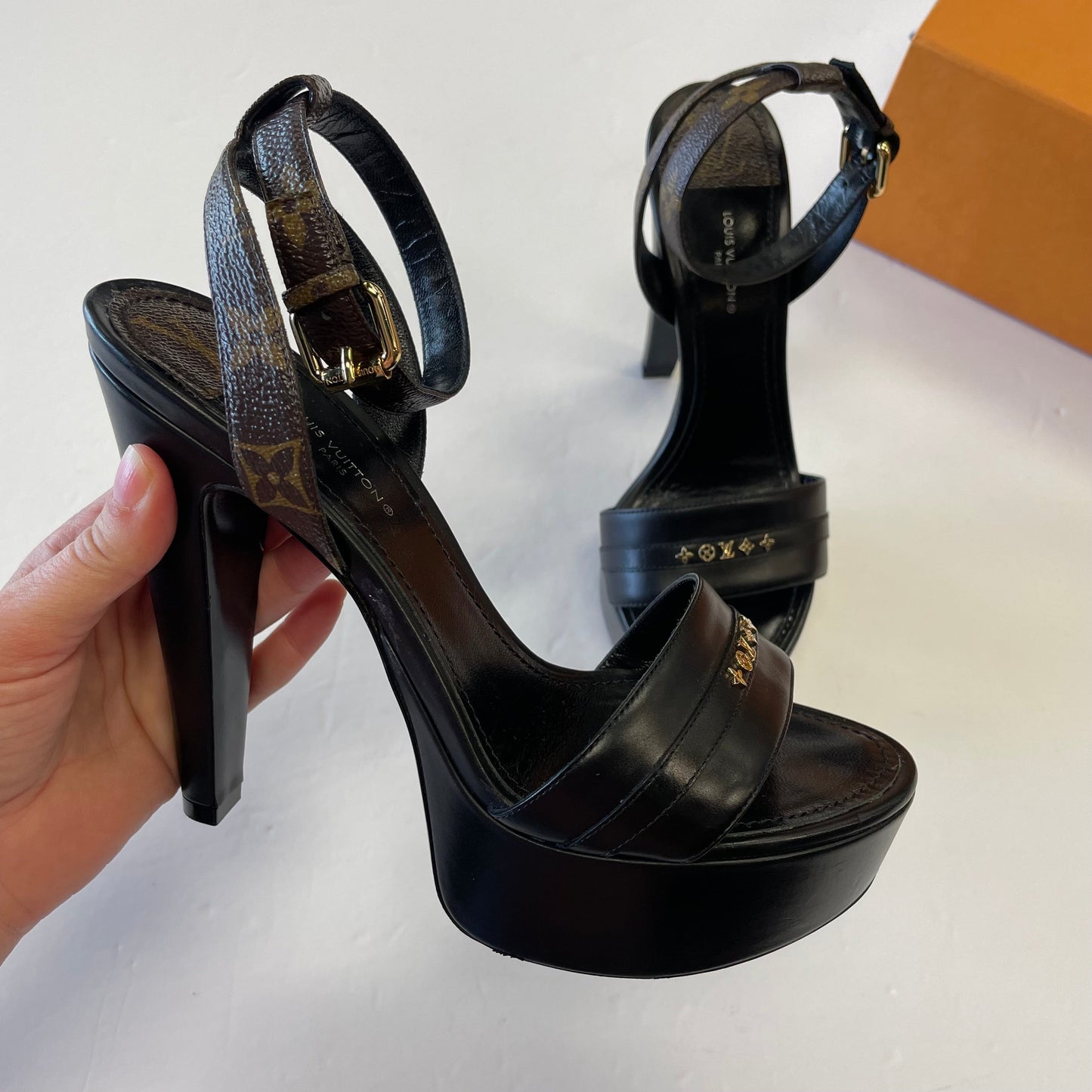 Shoes Heels Stiletto By Louis Vuitton  Size: 8.5