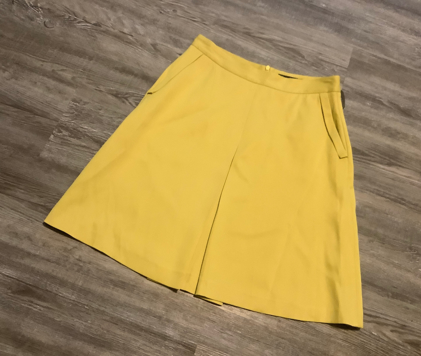 Yellow Skirt Mini & Short Massimo Dutti, Size 6