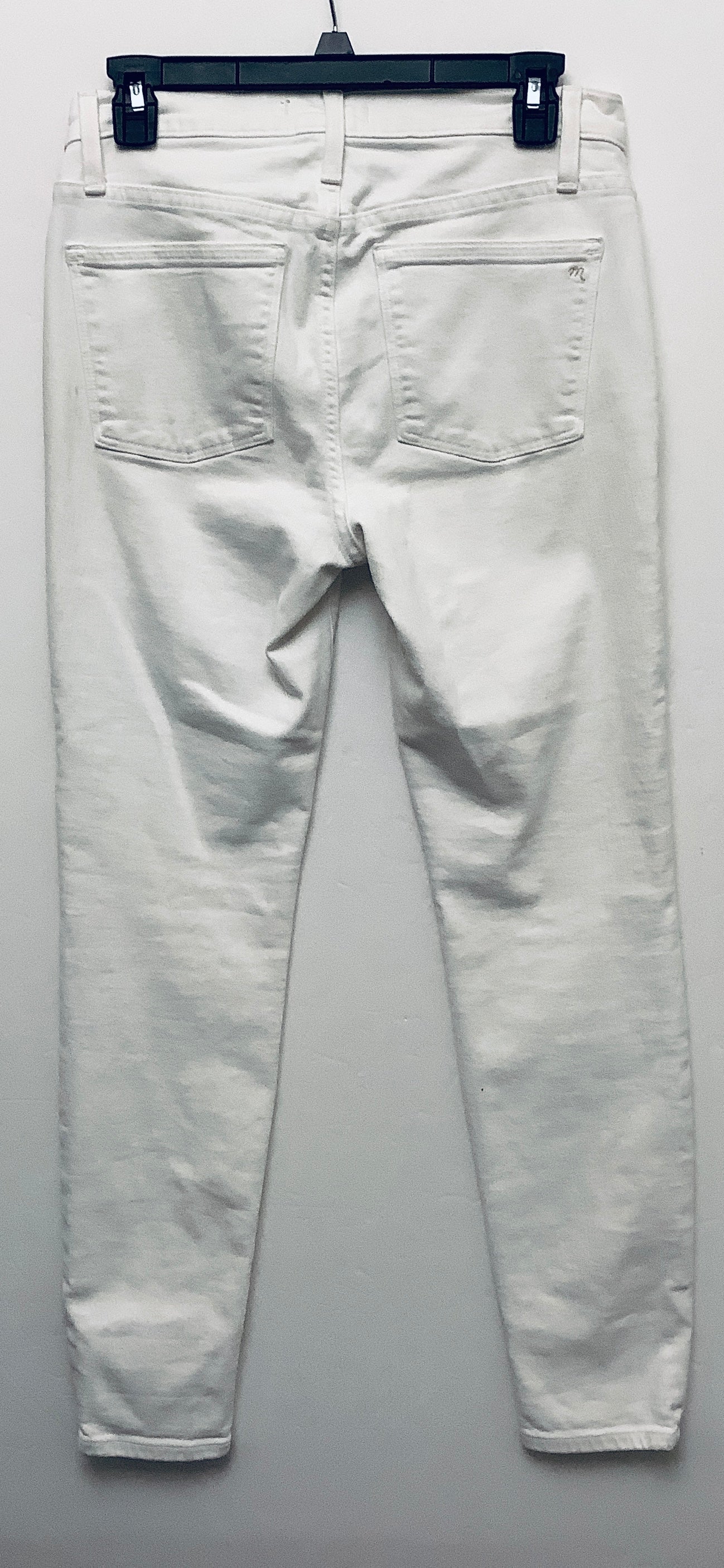 Jeans Skinny By Madewell In White, Size: 6