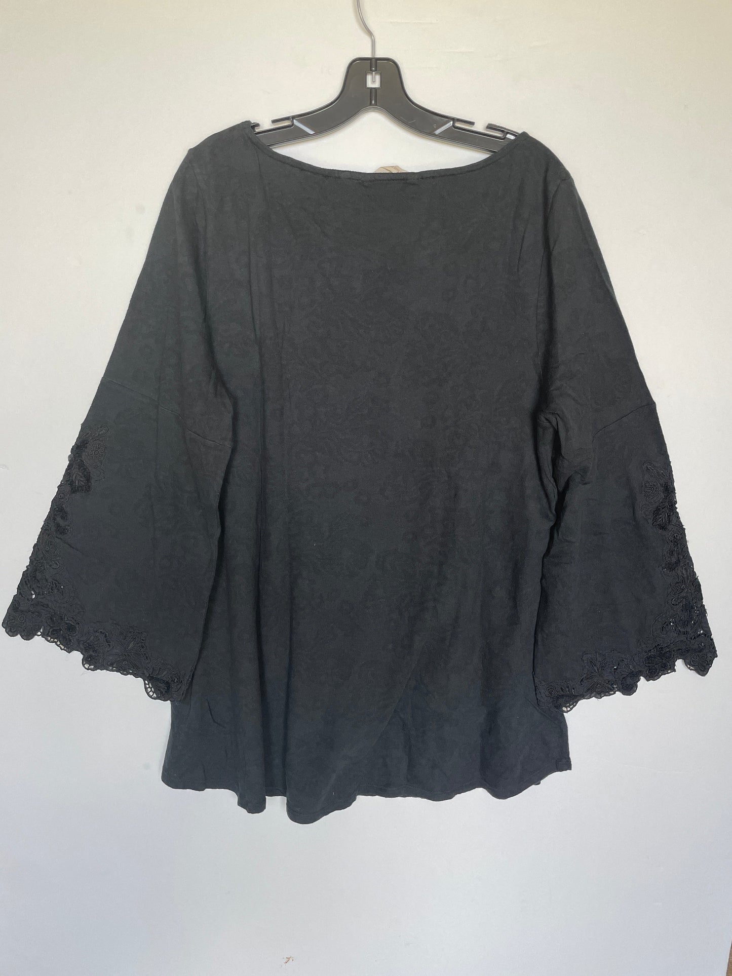 Black Top Long Sleeve Soft Surroundings, Size Xl